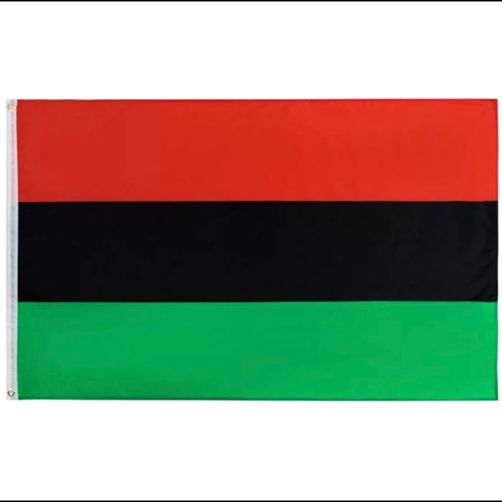 Pan African Flag. BLM  African American flag
